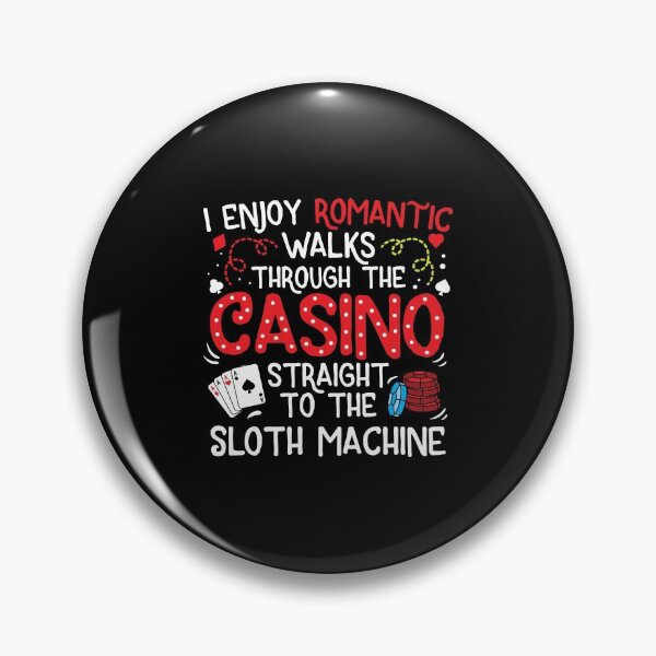 Item preview, Sloth Machine Casino Walks Gambling Gambler Gift designed and sold by haselshirt.