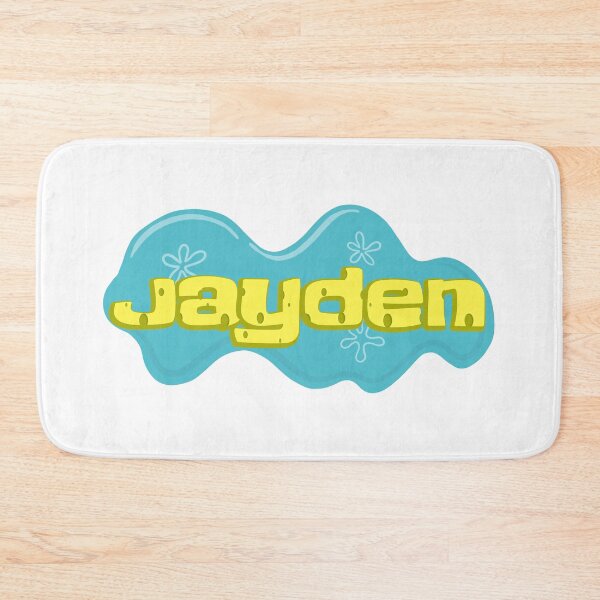 Item preview, Boy Name Jayden in SpongeBob Cartoon Style designed and sold by Space-Bug.