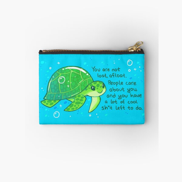 Item preview, "You Are Not Lost, Afloat" Encouraging Sea Turtle designed and sold by thelatestkate.