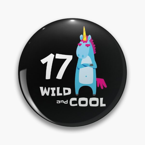 Item preview, 17th Bday Boy Unicorn Party Outfit Funny Birthday Gift For Him 17 Year Old Wild & Cool designed and sold by FunnySunny T-Shirts.