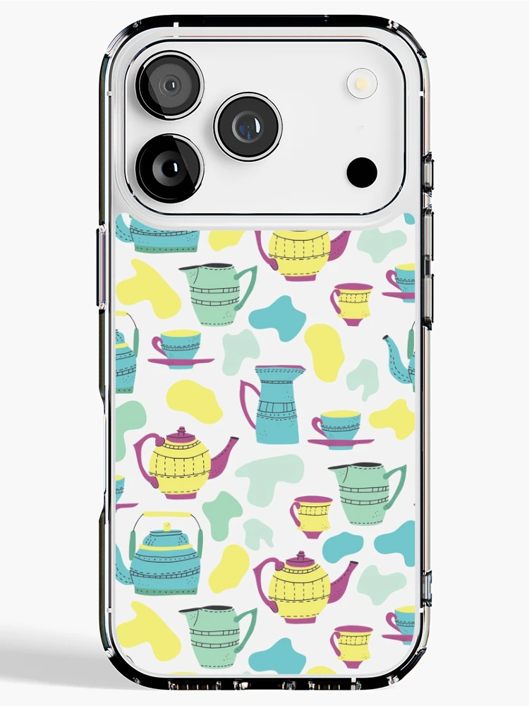 Thumbnail 1 of 5, iPhone Case, Spring pattern 4 designed and sold by GrayCatGraphics.