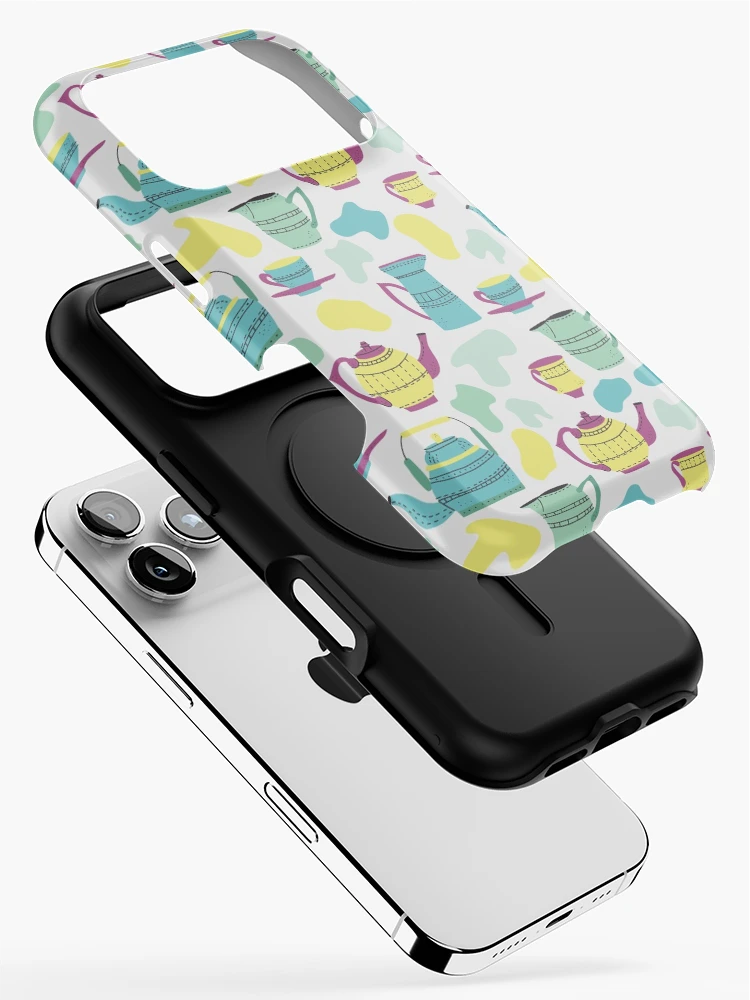 Thumbnail 2 of 4, iPhone Case, Spring pattern 4 designed and sold by GrayCatGraphics.