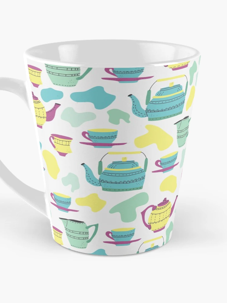 Thumbnail 3 of 4, Coffee Mug, Spring pattern 4 designed and sold by GrayCatGraphics.