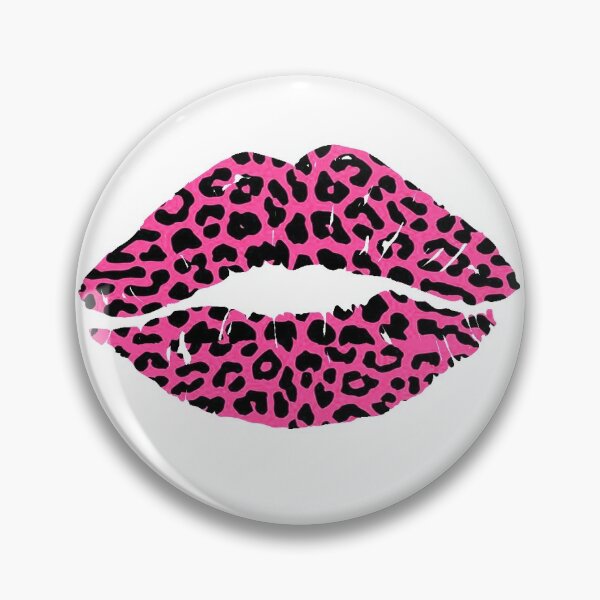 Item preview, Pink Leopard Print Lips designed and sold by PopArtdom.