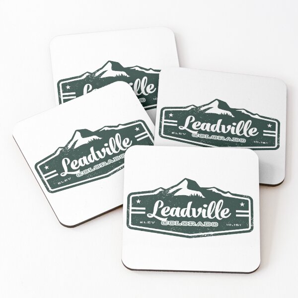 Item preview, Leadville Colorado Vintage Badge Design designed and sold by squarelogo.