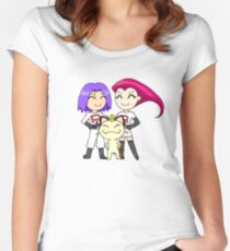 Team Rocket Women's Fitted Scoop T-Shirt