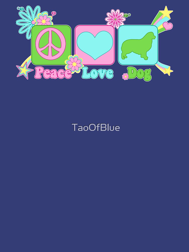 Peace, Love, Australian Shepherd by TaoOfBlue