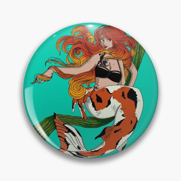 Item preview, Koi mermaid designed and sold by IllustrationCty.