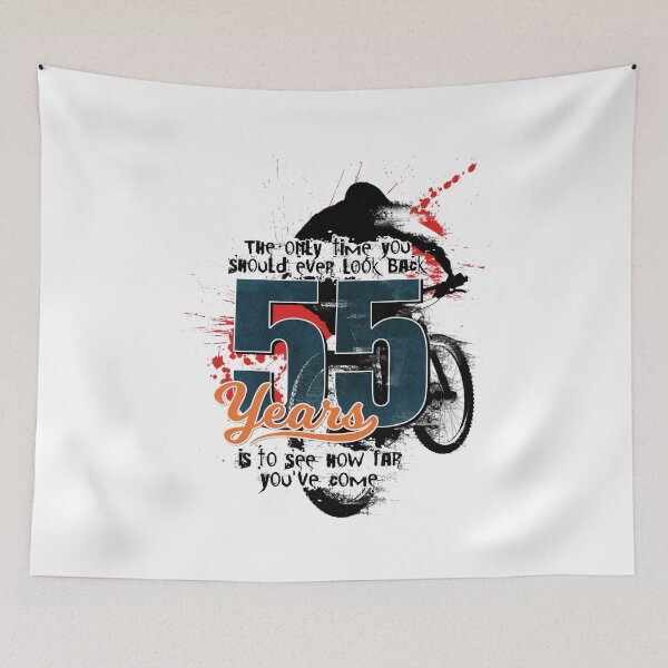 Item preview, Mountain bikers - 55th birthday designed and sold by JIGGO.