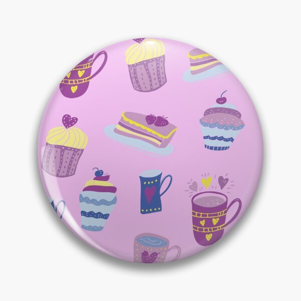 Item preview, Delicious love - Valentine's Day pattern designed and sold by GrayCatGraphics.