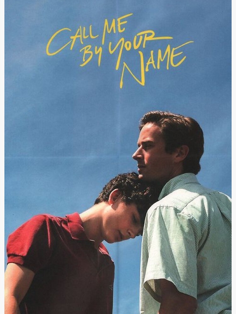 Call Me By Your Name Aesthetic Art Board Print By Elinguinness Redbubble