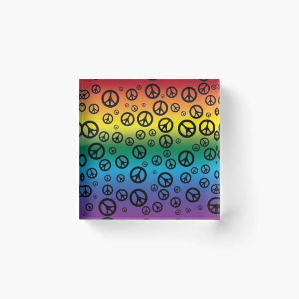 Item preview, Peace and rainbow colors designed and sold by HectorCantres.