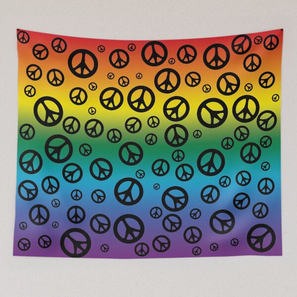 Item preview, Peace and rainbow colors designed and sold by HectorCantres.