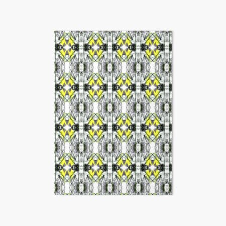 "Spring Will Come" Daffodil in Snow Surface Pattern Design by Jenny Meehan Art Board Print