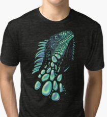Camiseta de tejido mixto Iguana (pompas de jabón)