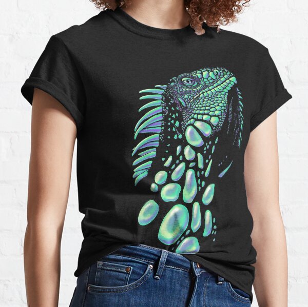 Iguana (soap bubbles) Classic T-Shirt