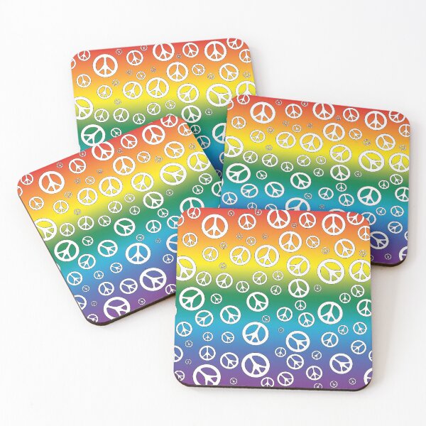 Item preview, Peace and rainbow colors designed and sold by HectorCantres.