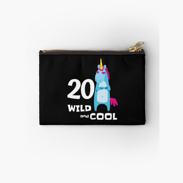 Item preview, 20th Bday Gift Wild & Cool Unicorn 20 Yr Old Birthday Party Outfit For Him Her designed and sold by FunnySunny T-Shirts.