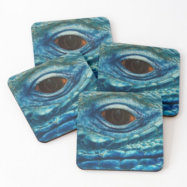 Item preview, Blue Iguana eye designed and sold by Amandacraigart.