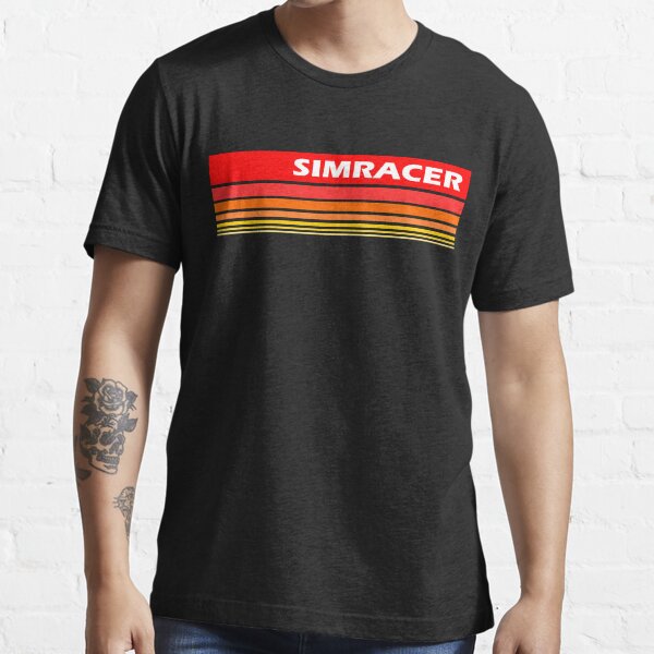 Simracer Simracing Virtual Racing Camiseta esencial
