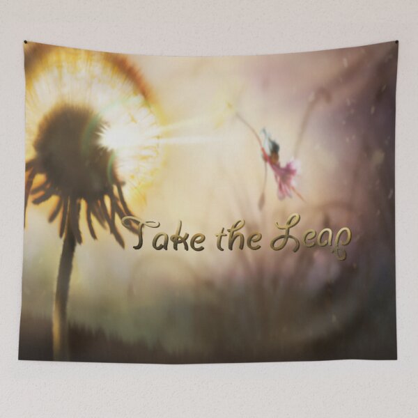 Item preview, Fairy Dandelion Leap designed and sold by iduzarts.