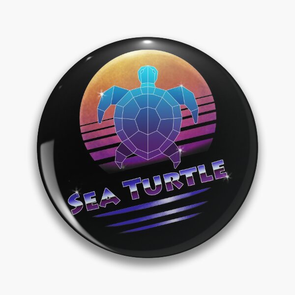 Item preview, 80s Retro Sea Turtle designed and sold by yajyolid.