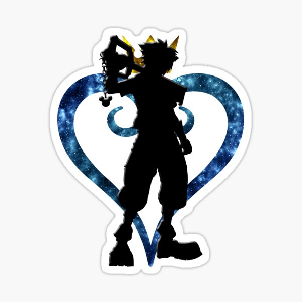 Vista previa del artículo con la obra «Kingdom Hearts - Sora (Diseño de galaxia)», diseñado y vendido por Kamurata.