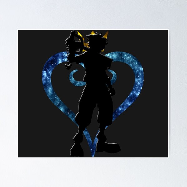 Vista previa del artículo con la obra «Kingdom Hearts - Sora (Diseño de galaxia)», diseñado y vendido por Kamurata.