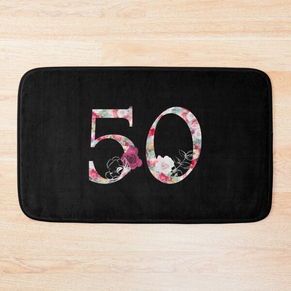 Item preview, Flower Number Fifty Spring Flower Bloom Celebrating 50 designed and sold by Space-Bug.
