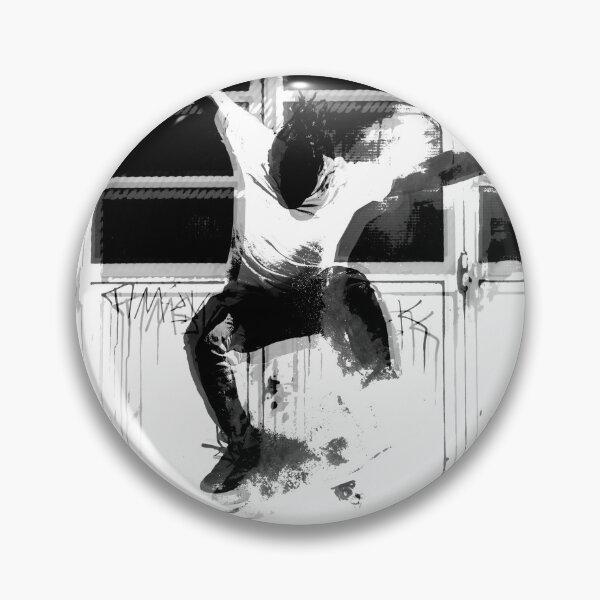 Item preview, Skateboarding Poster Art -Black and White designed and sold by primawm.