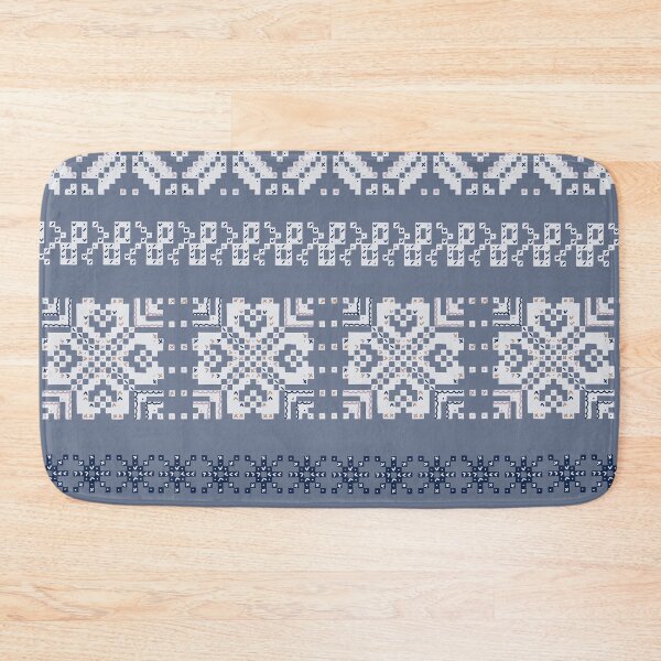 Item preview, Scandi Knit Ornaments pattern 4 designed and sold by GrayCatGraphics.