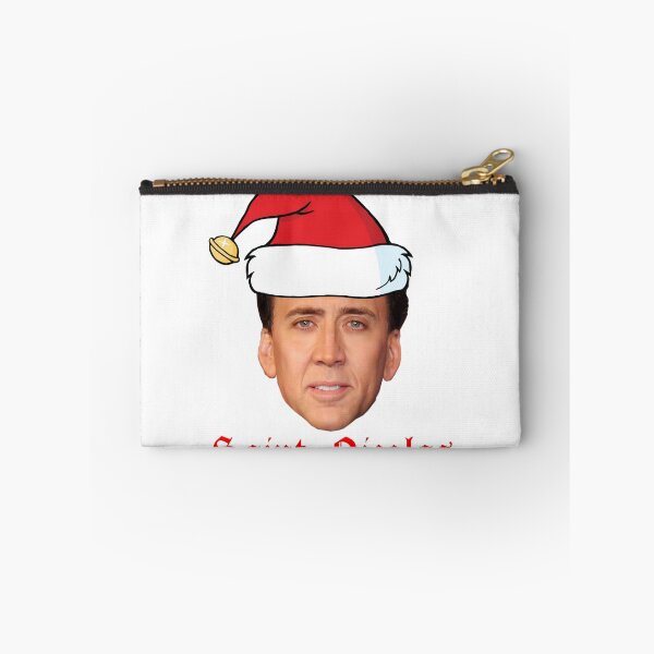Item preview, Saint Nicolas Cage Christmas Card designed and sold by darthfader.