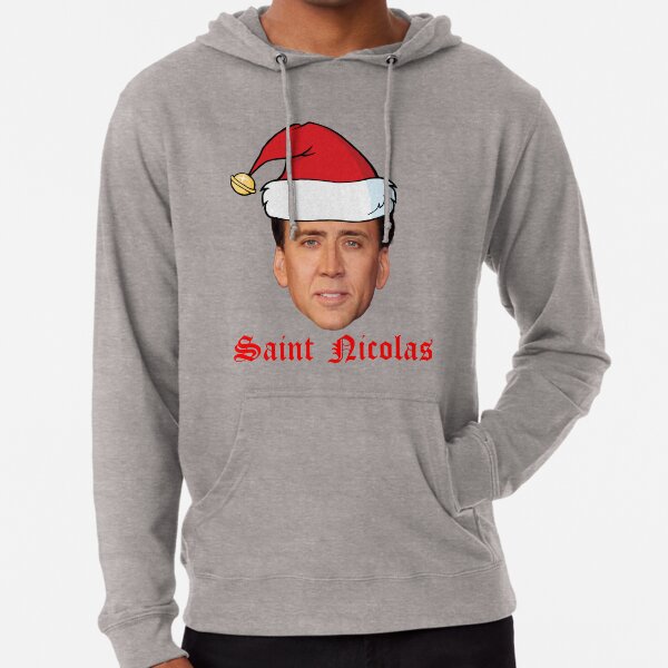 nicolas cage christmas sweater