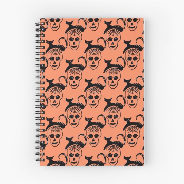 Item preview, Patrón espeluznante de Halloween 4 designed and sold by GrayCatGraphics.