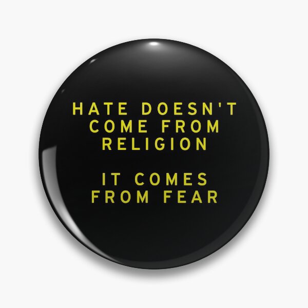 Item preview, hate doesn't come from religion designed and sold by dora6.