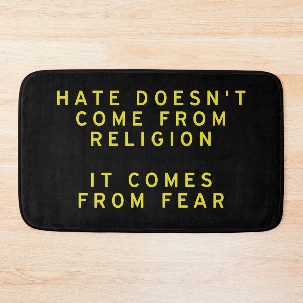 Item preview, hate doesn't come from religion designed and sold by dora6.