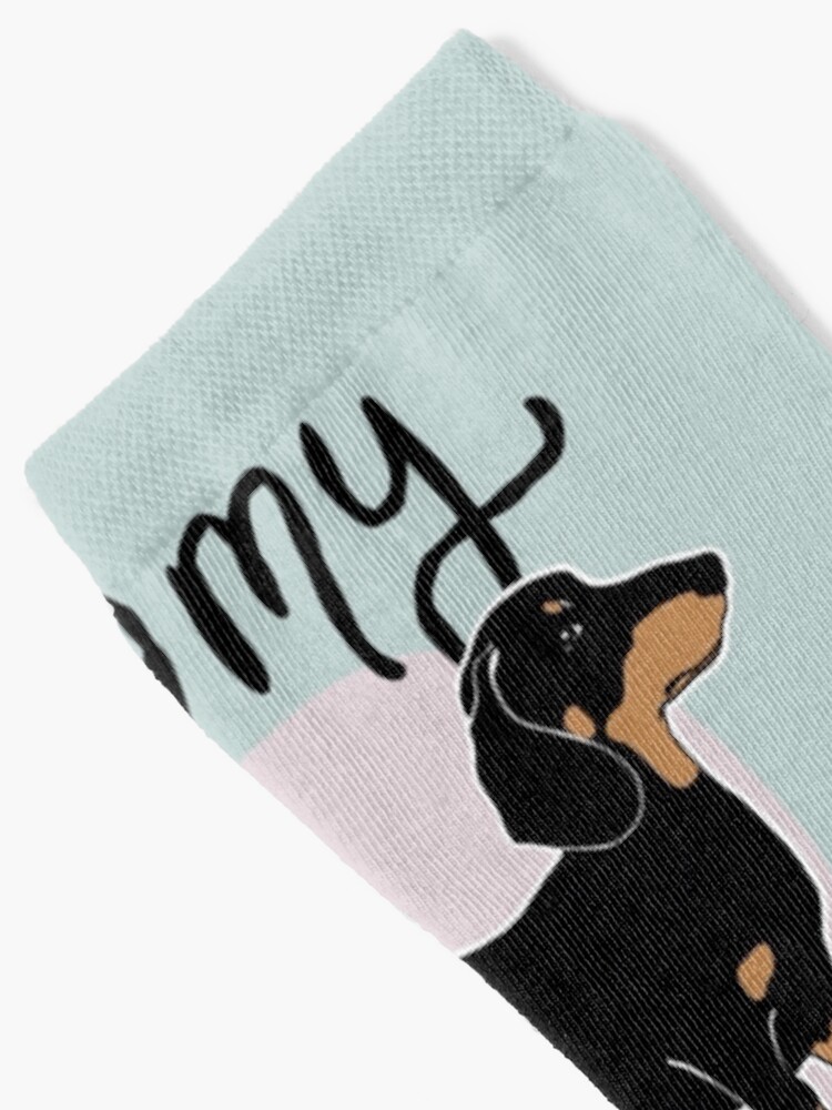 Wiener dog christmas socks Clearance