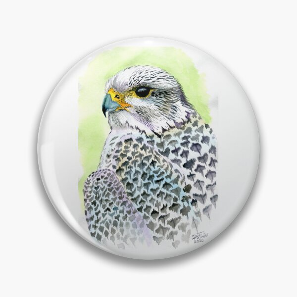 Item preview, Gyr Falcon designed and sold by Fozzyartsales.