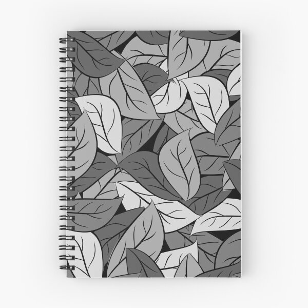 Item preview, Grey scale Leaf Print. designed and sold by cgroenewald.