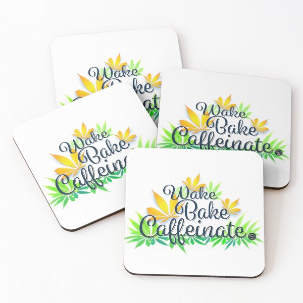 Item preview, Wake Bake Caffeinate designed and sold by WetPaint420.