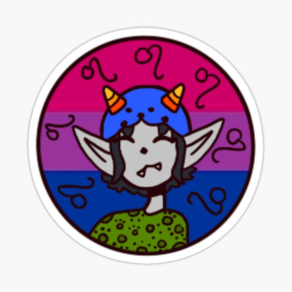 Bisexual Pride - Nepeta Leijon Sticker