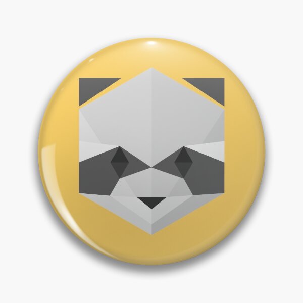Item preview, Animinimal Raccoon (yellow) designed and sold by animinimal.
