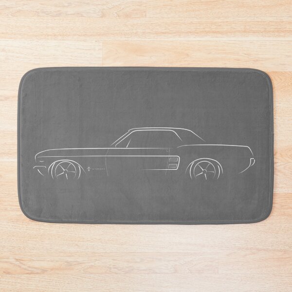 Item preview, 1967 Ford Mustang - Profile stencil, white designed and sold by mal-photography.