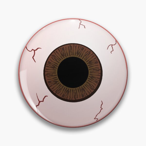Watch with Your Mouth, Brown Pin