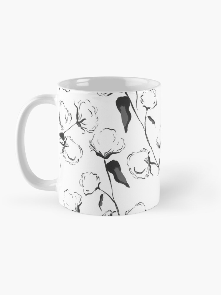 Alternate view of Black and White Cotton Mug