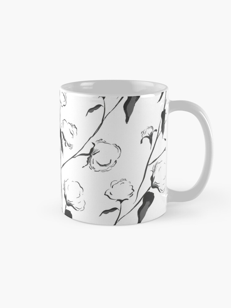 Alternate view of Black and White Cotton Mug