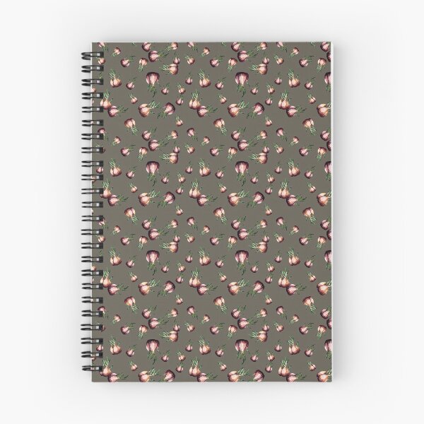 Item preview, Watercolor onion pattern designed and sold by GrayCatGraphics.