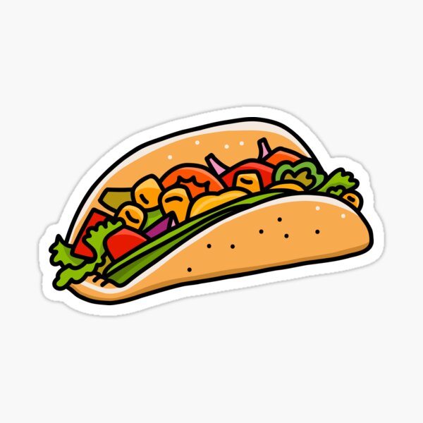 Item preview, Pocket Taco designed and sold by okpinsArtDesign.