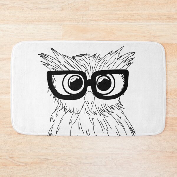 Item preview, Owl with glasses designed and sold by ChesterCheeseXD.