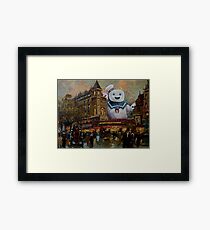 Night on the Town Framed Print